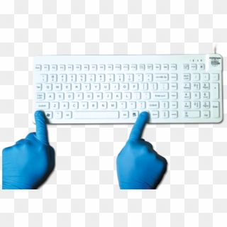 Man Machine Logo Hygienic Waterproof Keyboards Mice - Computer Keyboard Clipart