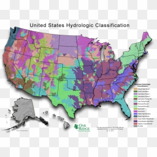 Ea Us Hydrologic Classes Map - Map Clipart