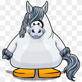Unicorn Costume Pc - Club Penguin Characters Png Clipart