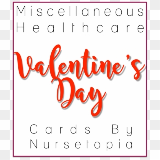 Nursetopia Valentine's Day Cards For Sale Through February - Nurse Valentines Day Cards Clipart
