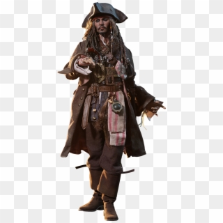 Jack Sparrow Sixth Scale Figure Png - Assassin's Creed Black Flag Character Concept Art Clipart