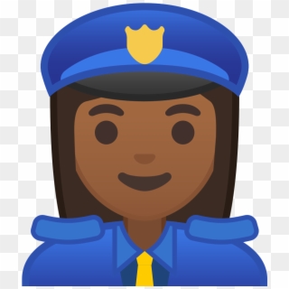 Download Svg Download Png - Police Officer Emoji Clipart