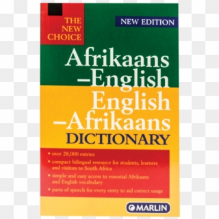 “the New Choice” Afrikaans/english, English/afrikaans - Afrikaans To English Dictionary Download Clipart