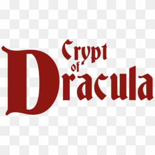 Crypt Of Dracula Is A Brand New And Original Game For - Graphic Design Clipart