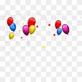 Confetti Clipart Happy Birthday - Lion Cartoon Birthday - Png Download