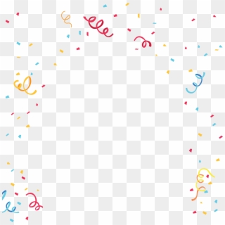 Birthday Confetti - Visual Arts Clipart