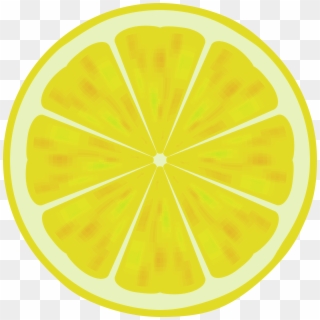 Big Image Png - Lemon Slice Vector Free Clipart
