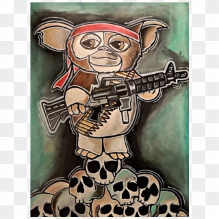 Rambo Gizmo Print 11″ X 14″ - Cartoon Clipart
