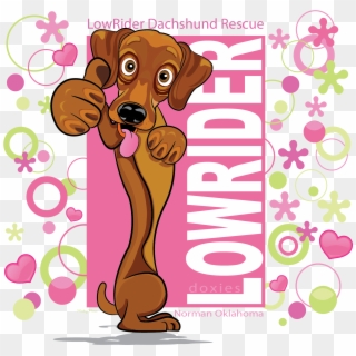 Dachshund Rescue Art Sample By Get'n Graphic Design - Dog Licks Clipart