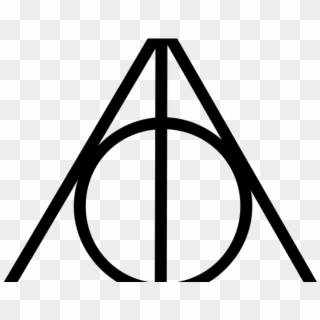 Harry Potter Clipart Deathly Hallows - Deathly Hallows Transparent Background - Png Download