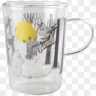 Products - › - Moomin Glass Mug Clipart