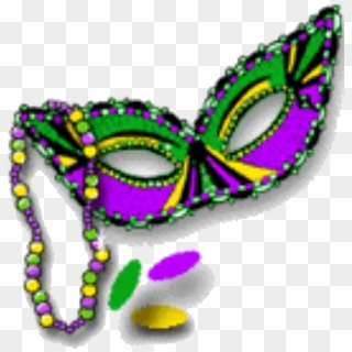 Mardi Gras Png Free Library Alligator - Mardi Gras Mask Png Clipart