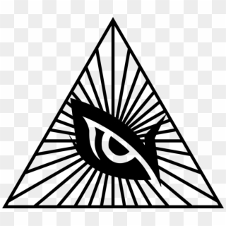 Eye Of Providence Freemasonry - Illuminati Eye Symbol Clipart