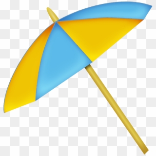 Beach Umbrella - Dibujos De Sombrillas De Playa Clipart
