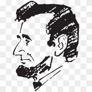 President Abraham Lincoln - Art Test Clipart