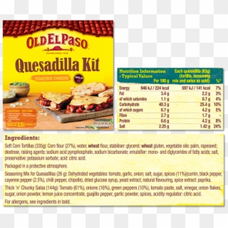 Make Perfect Quesadillas The Easy Way With This Quesadilla - Quesadillas Old El Paso Clipart