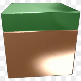 It's A Grass Block From Minecraft And It's Cool Donate - Box Clipart