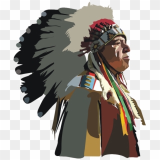 American Indians - Native American Chief Png Clipart