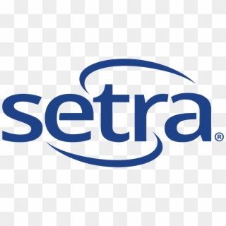 Setra Logo In Blue, Large, Transparent Background, - Graphic Design Clipart
