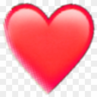 Sticker Red Heart Iphone Emoji Sticker Random Remixit - Heart Clipart