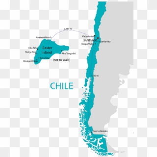 Map Of Chile South America Zoomed The Fund For American - Chile South America Clipart