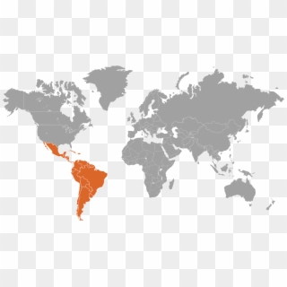 World Map Outline Black Clipart