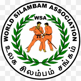 World Silambam Logo Clipart