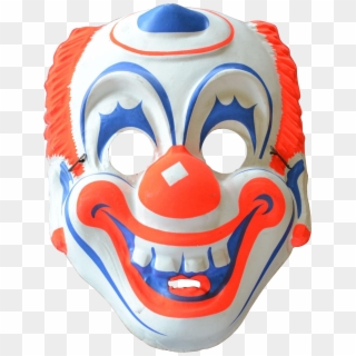 Royalty Free Mask Transparent Clear - Clown Mask No Background Clipart