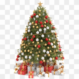 Christmas Tree - Transparent Background Christmas Tree Png Clipart