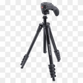 Manfrotto Compact Action Tripod - Trépied Manfrotto Compact Action Clipart