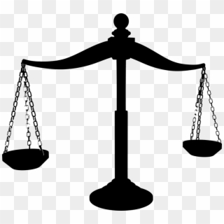 Image Png Image Law - Scales Of Justice Silhouette Clipart