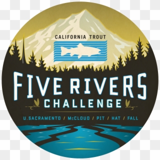 Five Rivers Challenge - Label Clipart