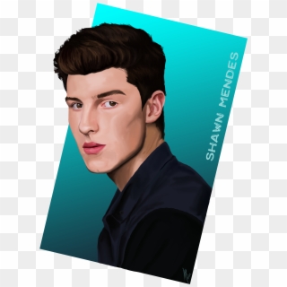 Shawn Mendes Portrait As A Gift - Poster Clipart