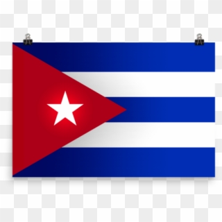 Cuba Flag Wall Art - Flag Clipart