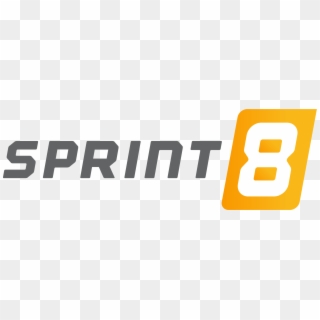 Sprint 8 Logo Rgb Grey W-gradient - Sprint 8 Clipart