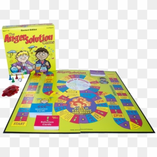 The Anger Solution Board Game - Anger Solution Game Clipart