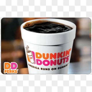 Dunkin Donuts Card - Dunkin Donuts Coffee Clipart