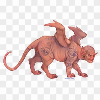 Sphynx Sphinx - Cartoon Clipart