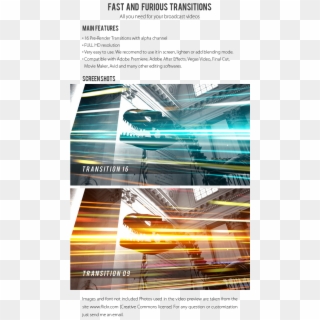 Fast And Furious Transitions - Graphic Design Clipart