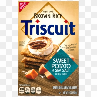 Mondelez Triscuit Brown Rice Sweet Potato & Sea Salt - Triscuit Reduced Fat Clipart
