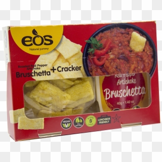 Eos Rrp & Artichoke Bruschetta With Cracker - Convenience Food Clipart
