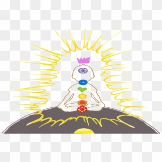 The Seven Chakras Of Our Body Are The Energy Centers - Illustration Clipart
