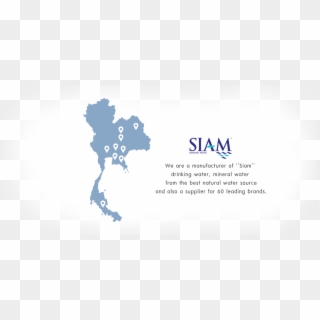 Ttc Siam Co - Thailand Map Vector Clipart
