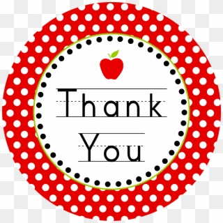 Thank You School - Teacher Appreciation Week Thank You Tags Clipart