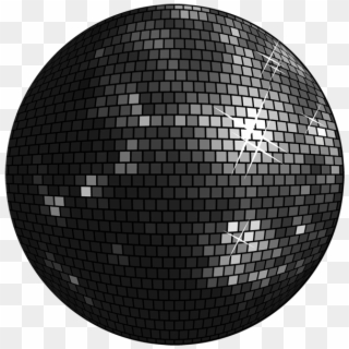 High Resolution Disco - Black Disco Ball Png Clipart