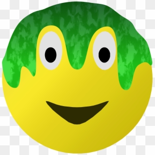 This Free Icons Png Design Of Slimed Smiley Clipart