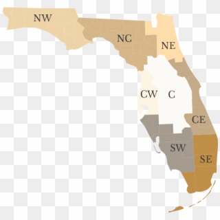 Florida Map - Atlas Clipart