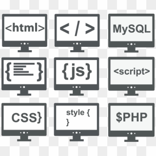 Mysql Logo Transparent - Html Css Javascript Icon Clipart