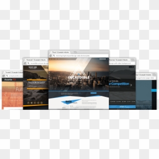 Premium Professional Website Templates - Website Themes Clipart