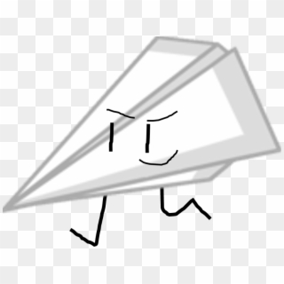 Free Png Download Paper Airplane Bfdi Png Images Background - Bfdi Paper Airplane Clipart